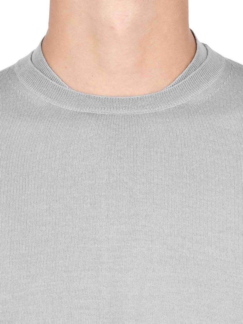 Low Brand Fitted Crewneck Sweater In Extra-Fine Wool