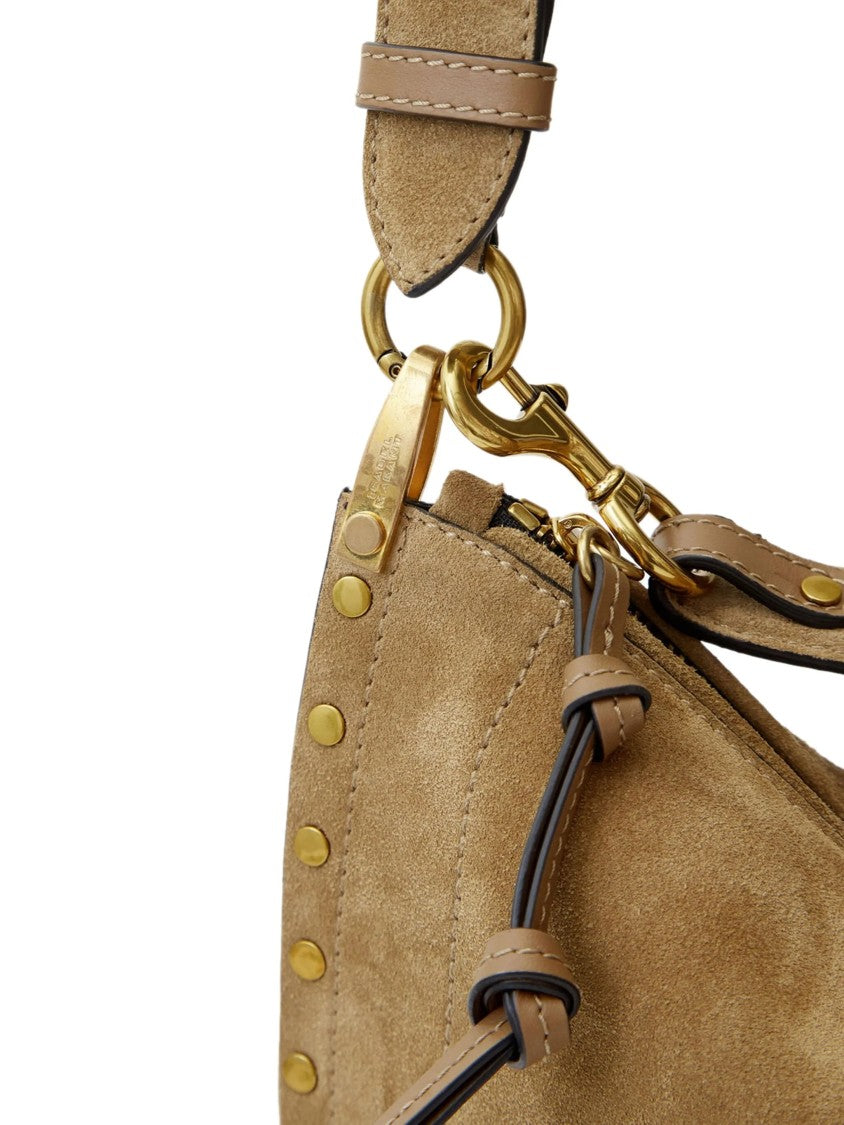 Isabel Marant Brown Oskan Soft Crescent Shoulder Bag