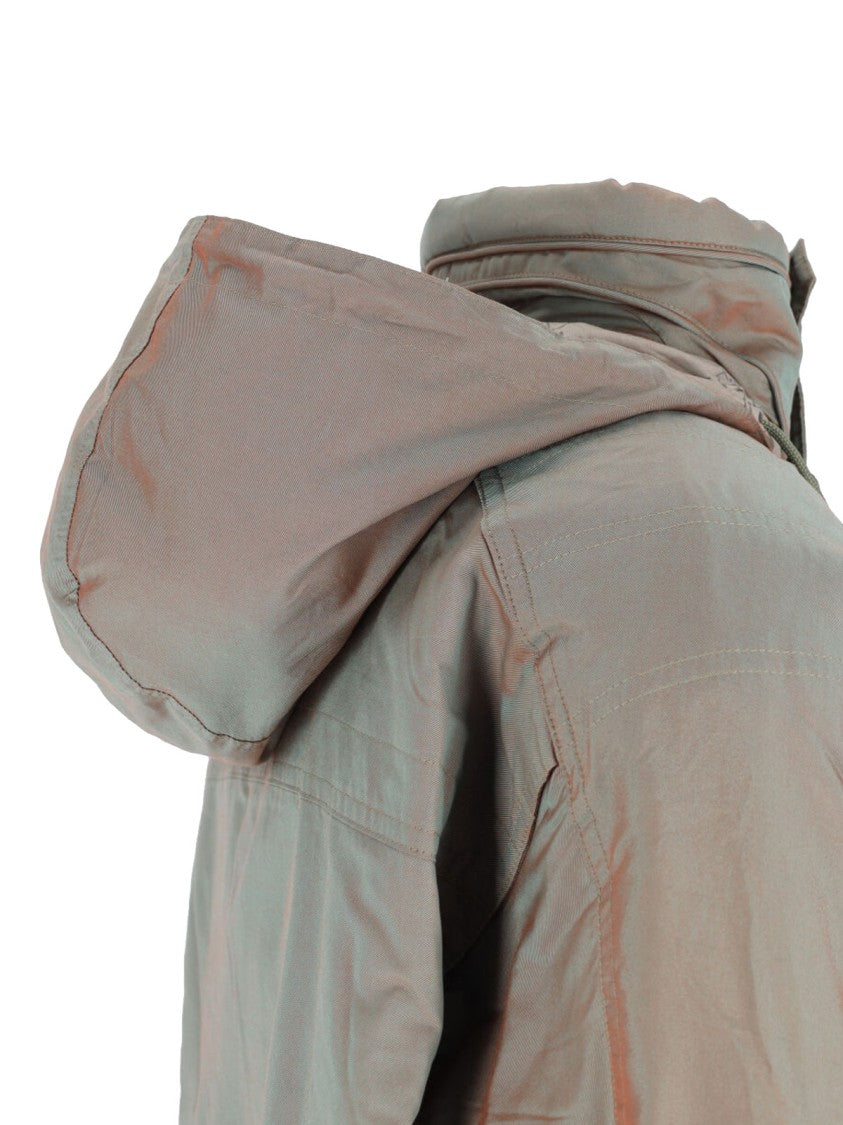 Vivienne Westwood Green Cotton Blend "Nevada" Bomber Jacket