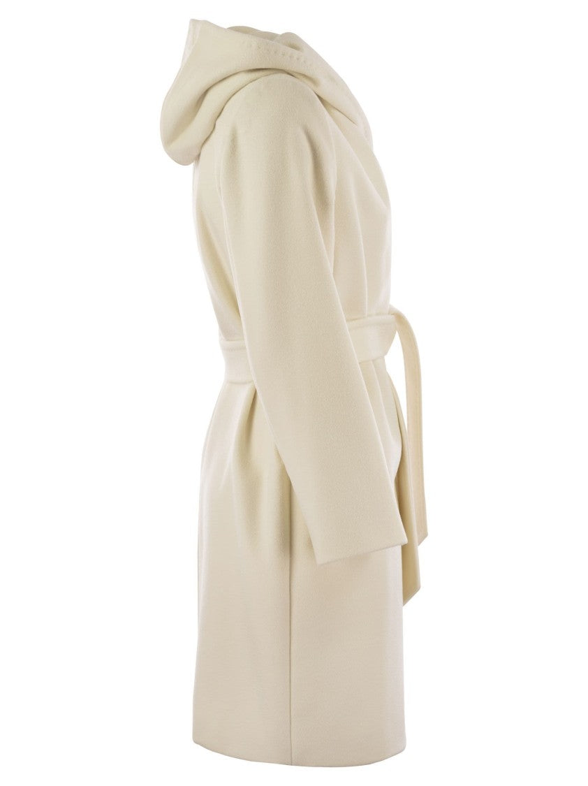 Max Mara Newmang - Wool Coat With Hood