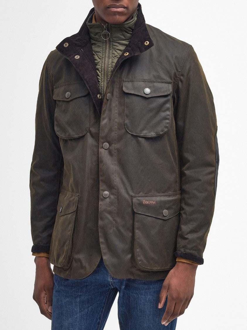 Barbour Ogston Wax Jacket With Classic Finish