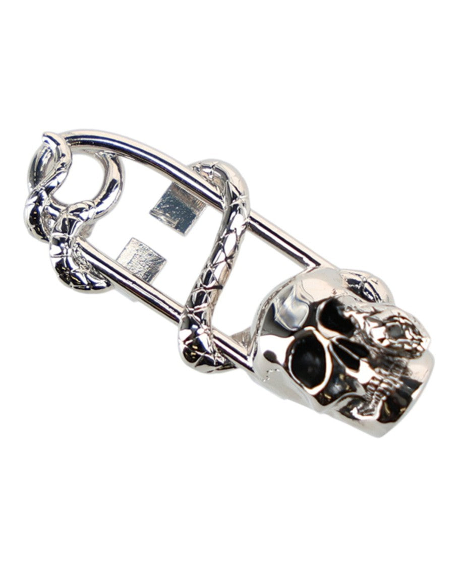 Alexander Mcqueen Skull And Snake Sneaker Charm