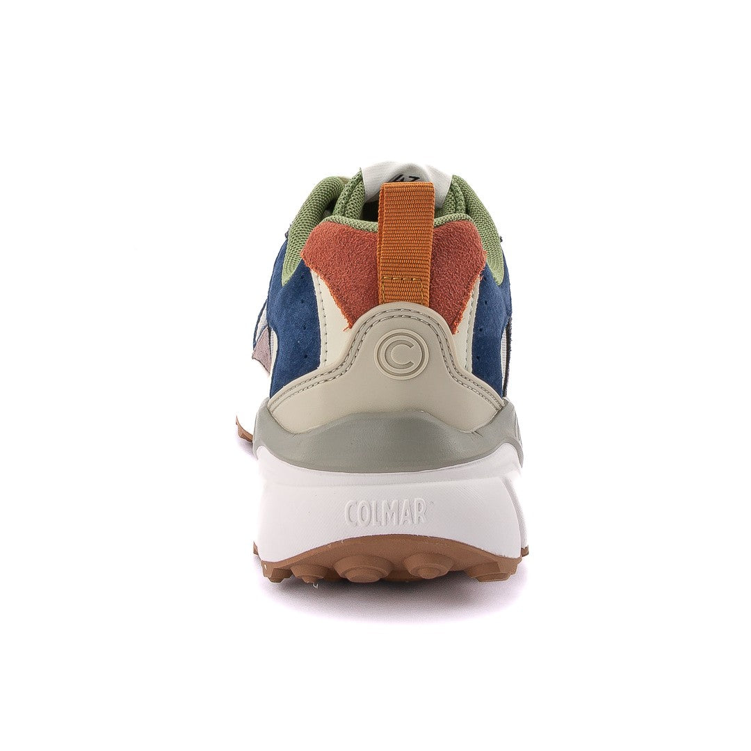 Colmar Originals Lightweight Grey Sneakers With Suede Accents