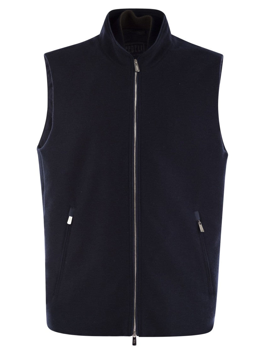 Fedeli Sleeveless Cashmere Waistcoat