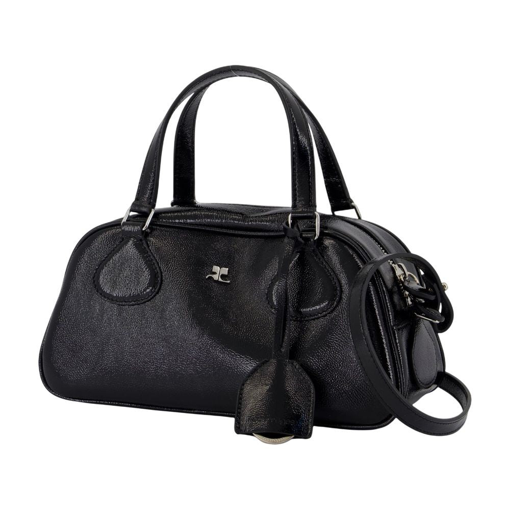 Courrèges Friday Purse - Leather - Black