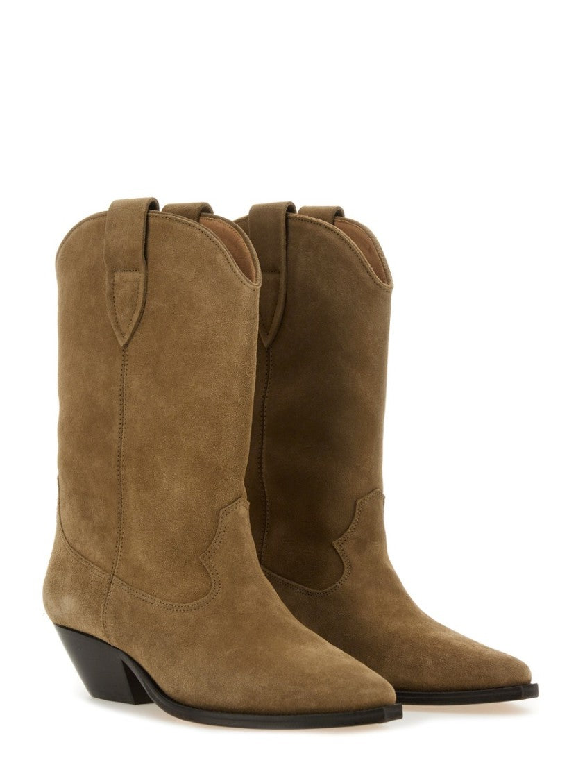 Isabel Marant Duerto Mid-Calf Suede Boots