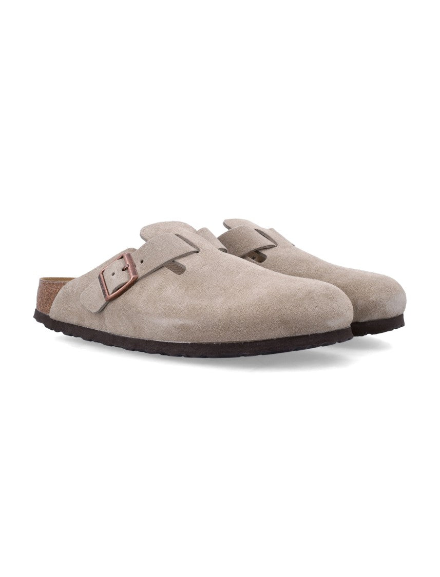 Birkenstock Boston Suede Slip-On Clog