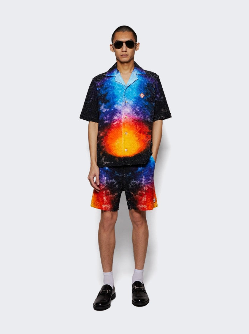 Casablanca Jacquard Monogram Shirt - Tie Dye