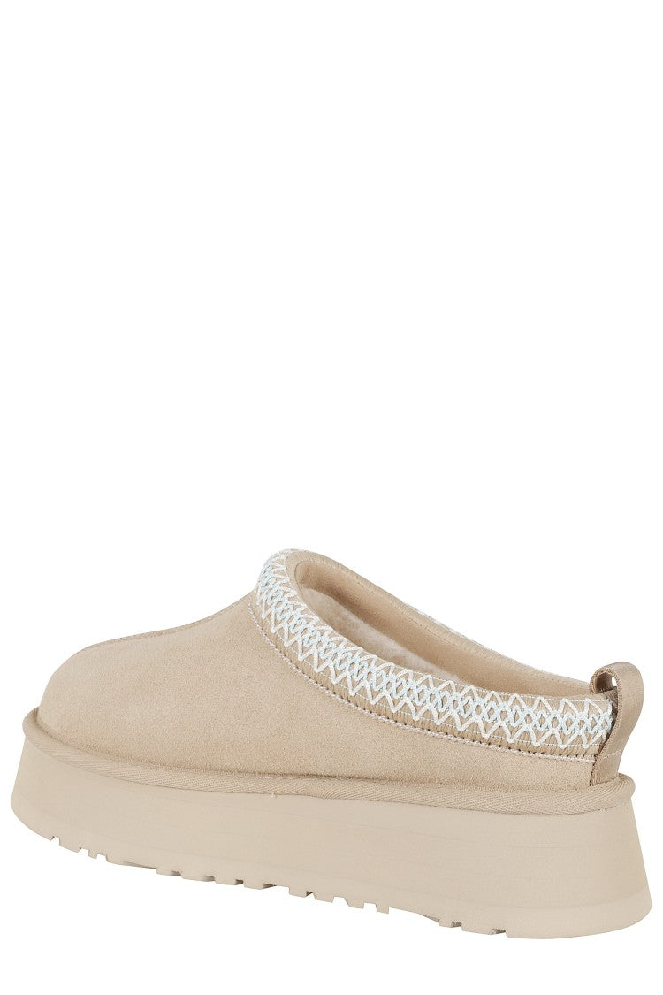 Ugg Sand W Tazz Ii Collar-Uggbraid Suede Mules
