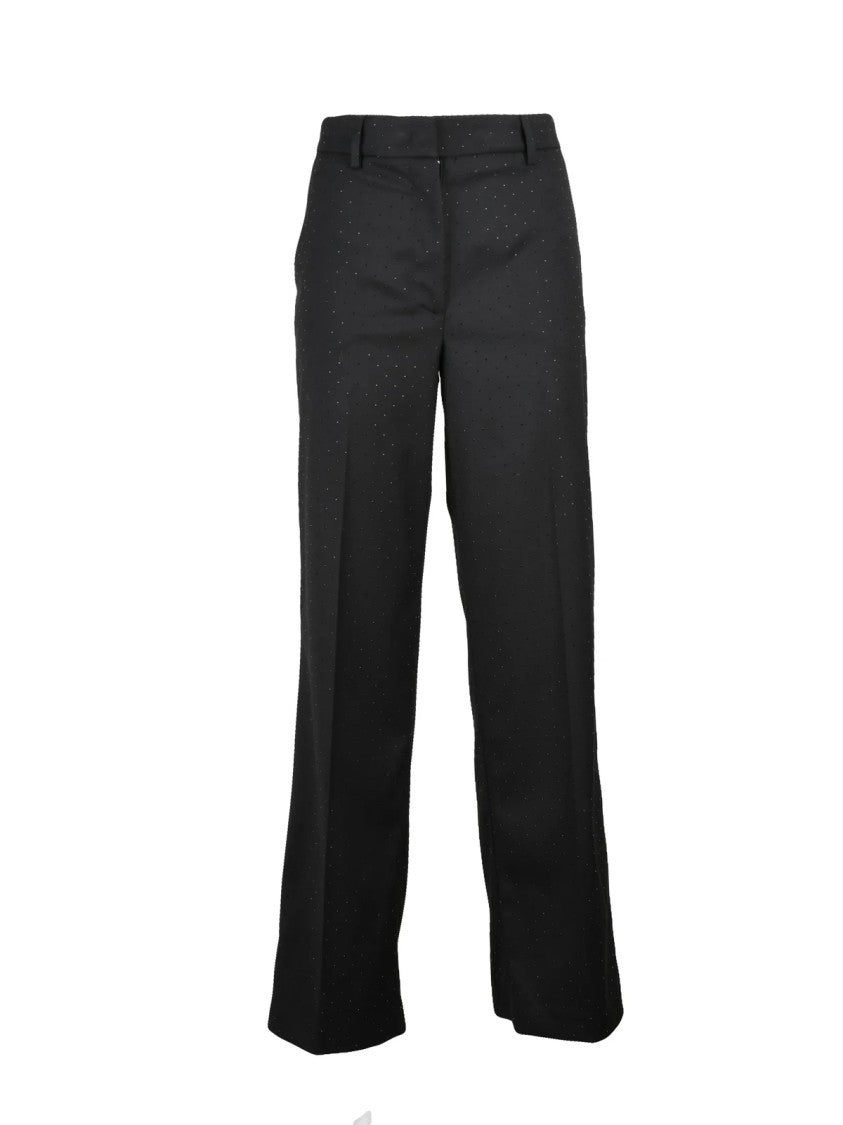 Liu Jo Liu Jo Tapered Leg Chino Trousers - Black