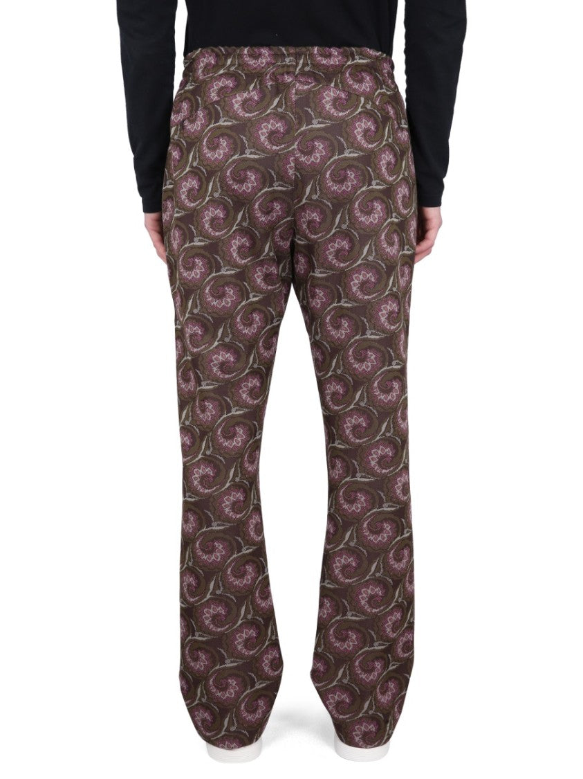 Baracuta X Needles Relaxed Fit Pants