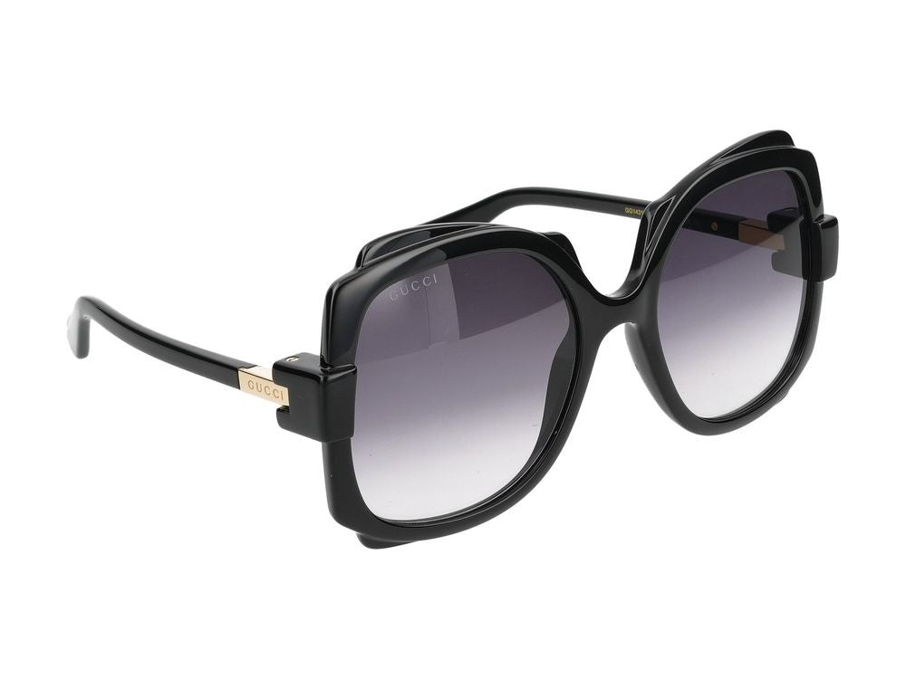 Gucci Sunglasses Gg1431s 001 Black Black Grey 57/20/135
