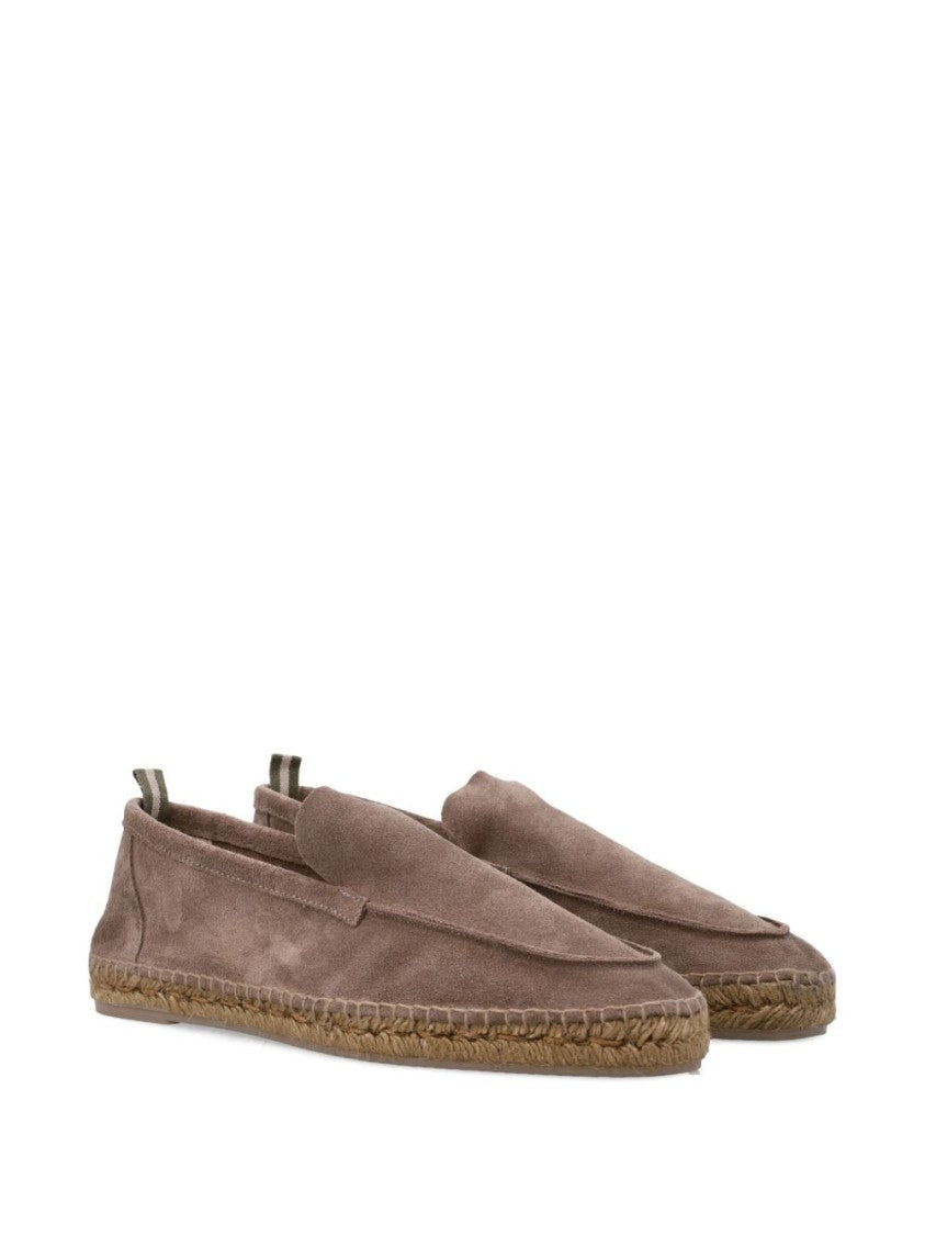 Castaner Suede Slip-On Espadrilles With Jute-Wrapped Sole