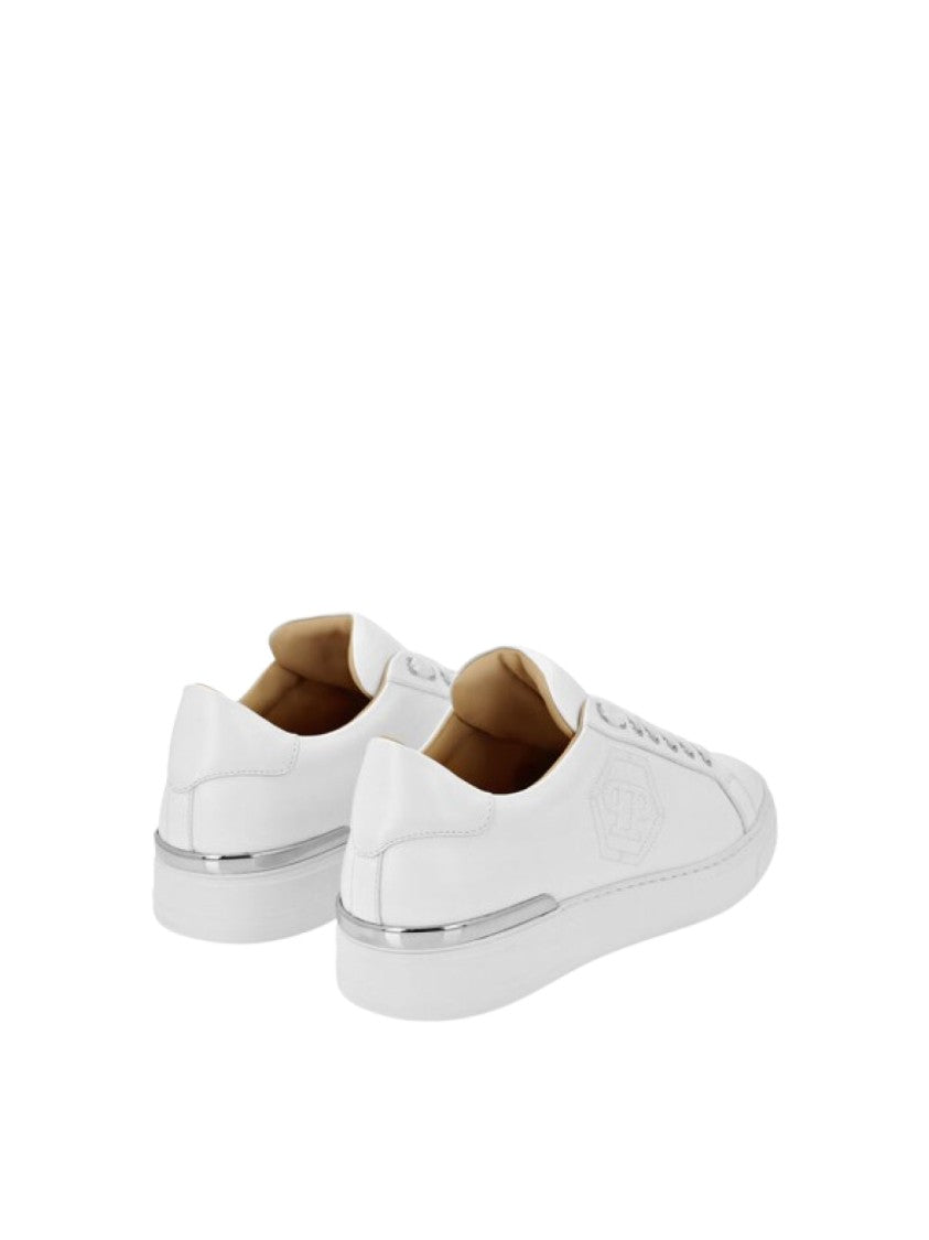 Philipp Plein Hexagon Logo Low-Top Sneakers