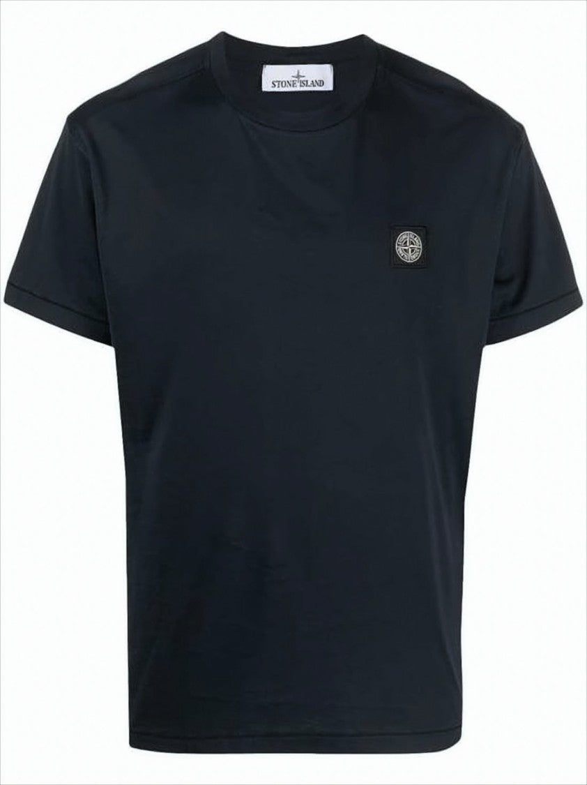 Stone Island Black Crew Neck T-Shirt