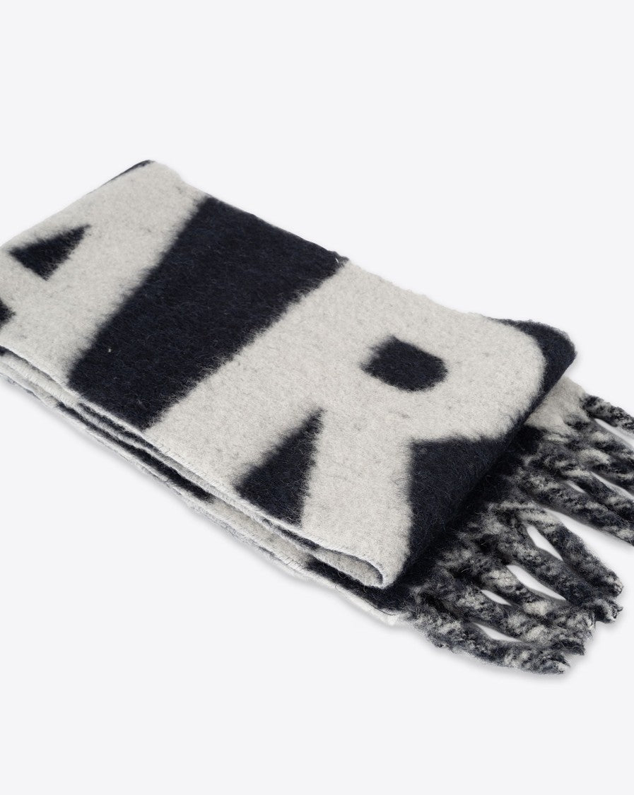 Isabel Marant Long Rectangular Scarf With Bold Graphic Design
