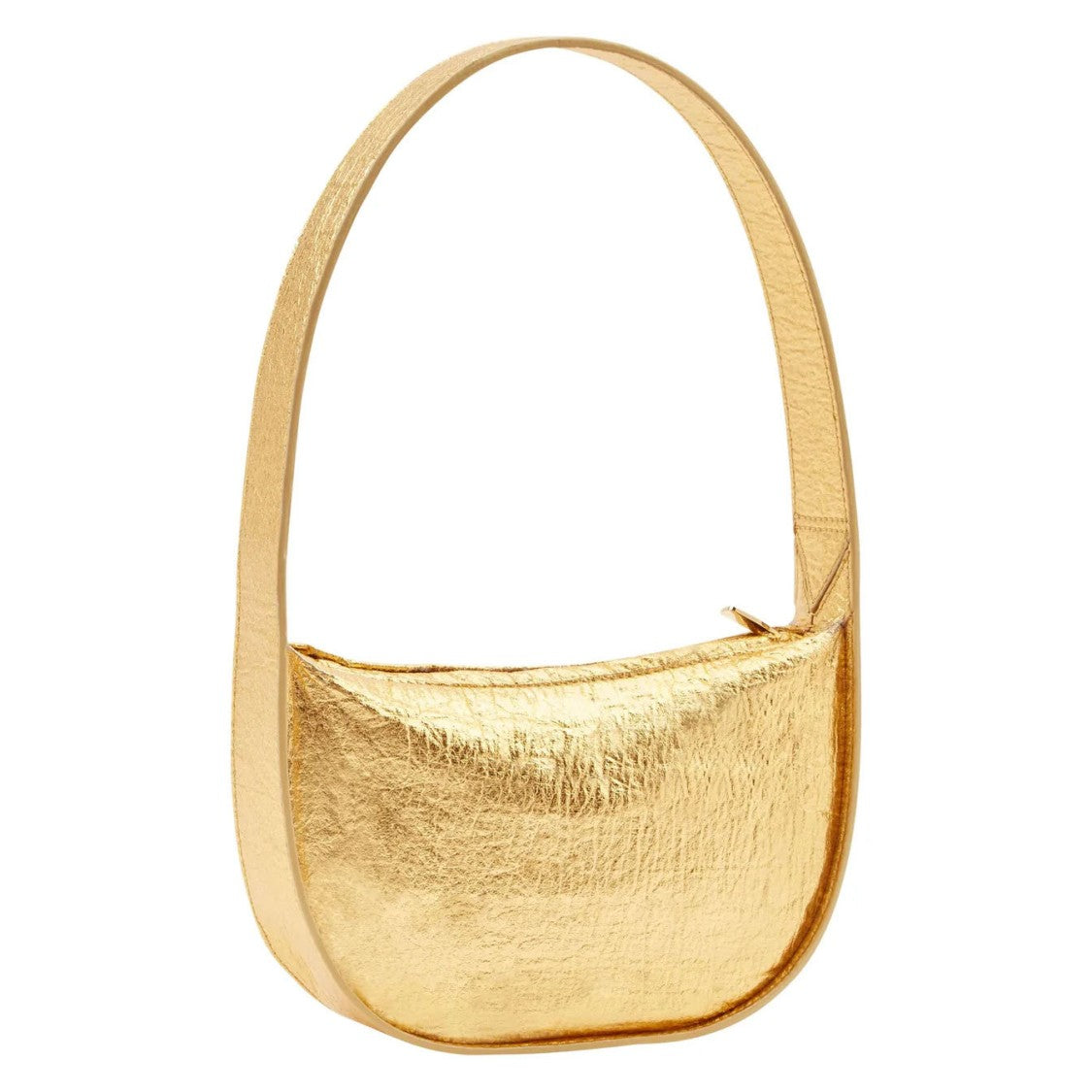 Marici Golden Shoulder Bag With Structured Frame