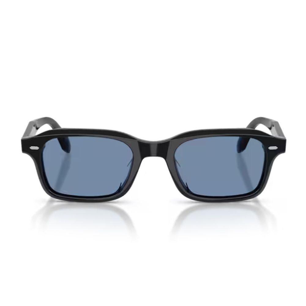 Oliver Peoples Ov5588su - N.08 Sun Rectangular Black Acetate Sunglasses