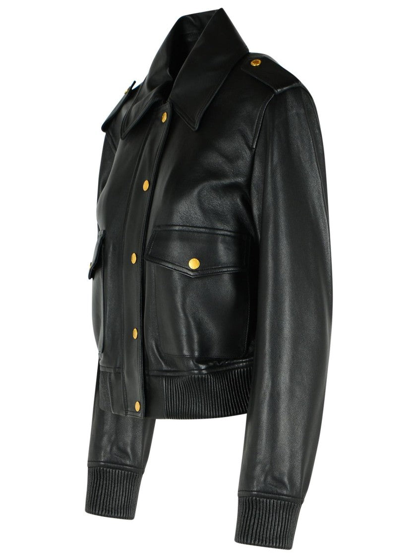Michael Michael Kors Black Leather Jacket