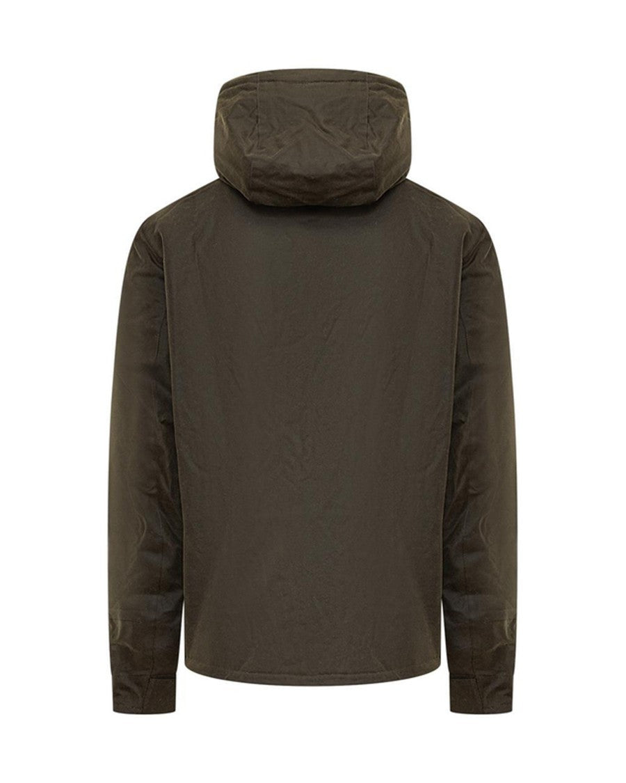 Barbour Sherpa-Lined Waxed Cotton Jacket