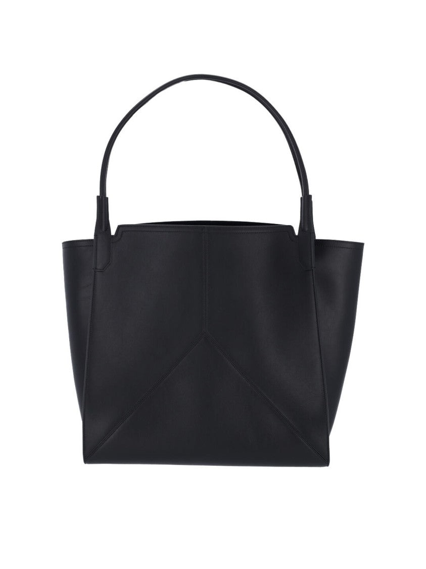 Victoria Beckham 'Victoria' Tote Bag – Black & Bordeaux
