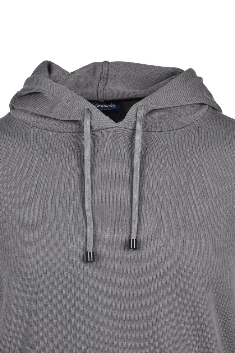 Drumohr Cotton Knit Sweatshirt - Military Green