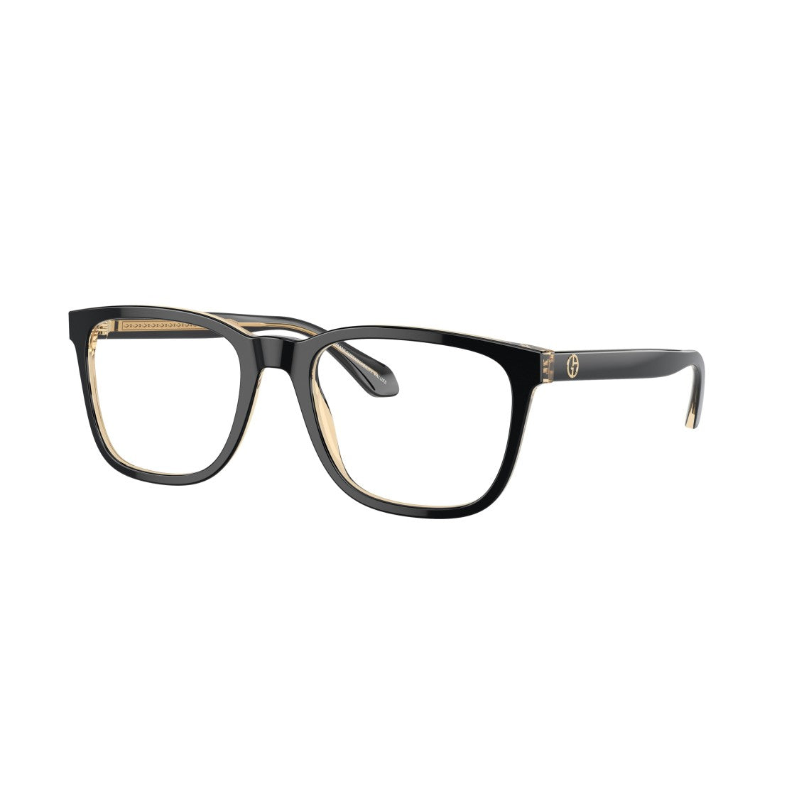 Giorgio Armani 0Ar7255 Rectangular Eyeglasses With Bold Acetate Frame