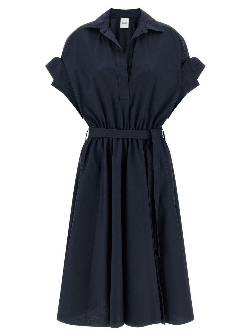 Nude Chemisier Dress