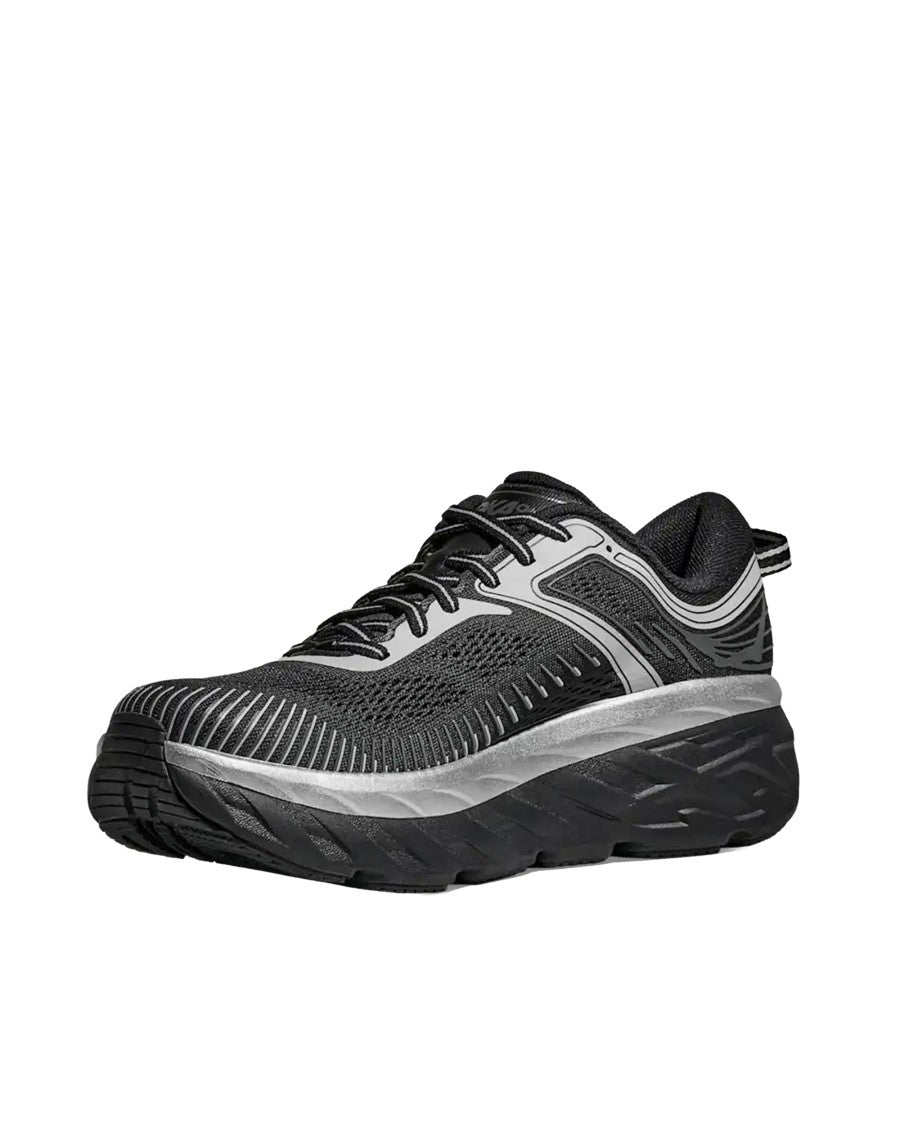 Hoka Bondi 7 Sneakers In Black Stardust
