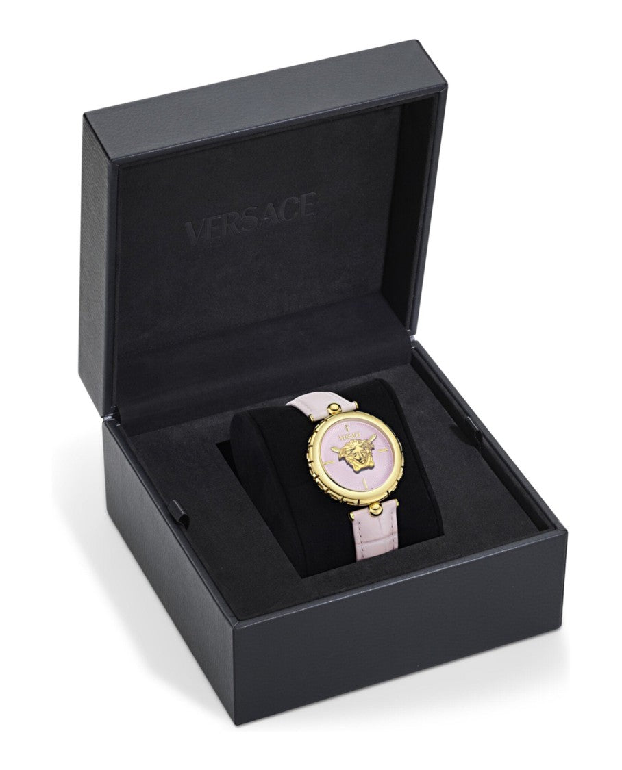 Versace Medusa Heritage Leather Watch
