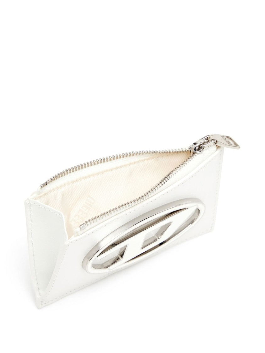 Diesel Chic White Bovine Leather Clutch