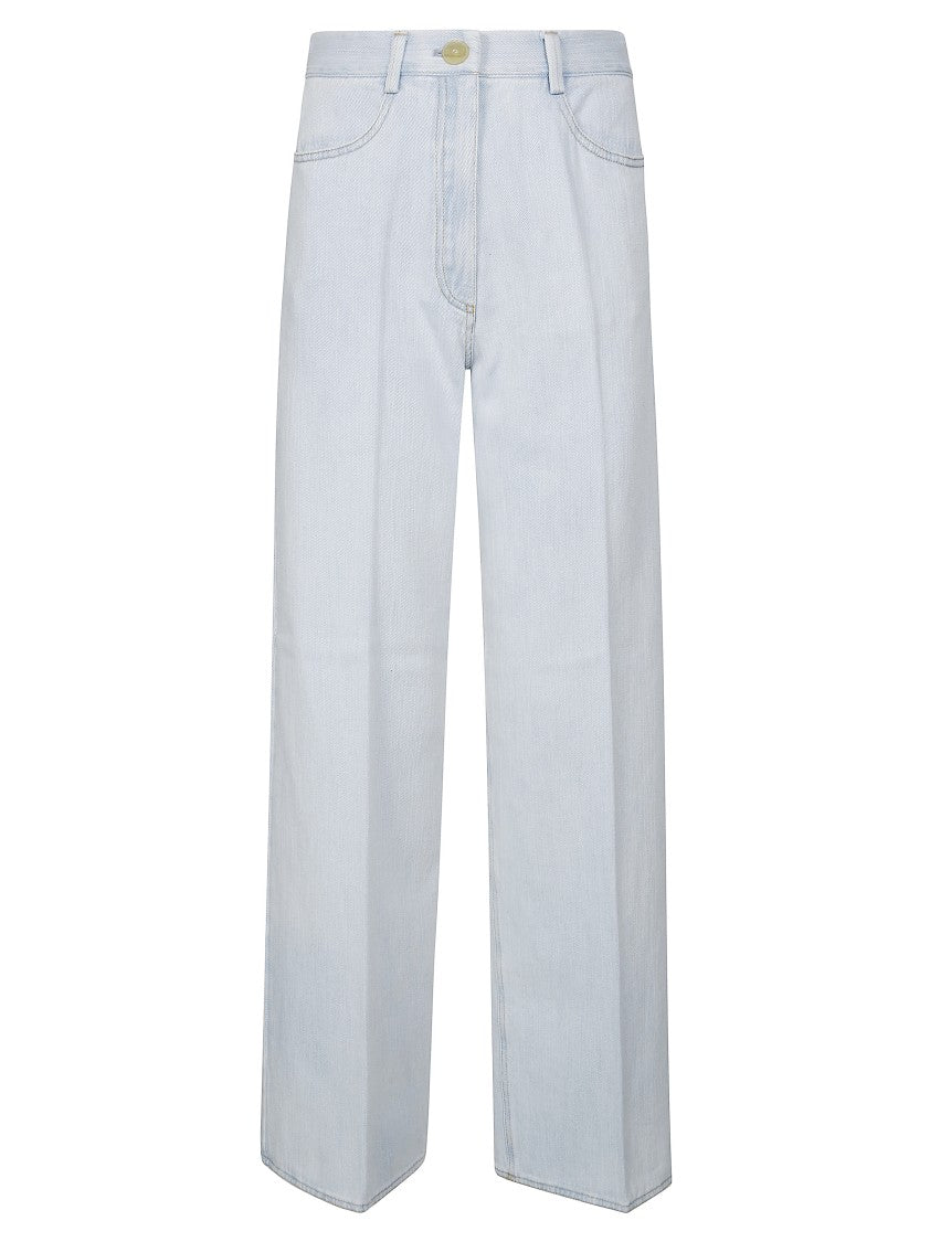 Forte Forte Cotton Denim Calvary 5 Pockets Pants