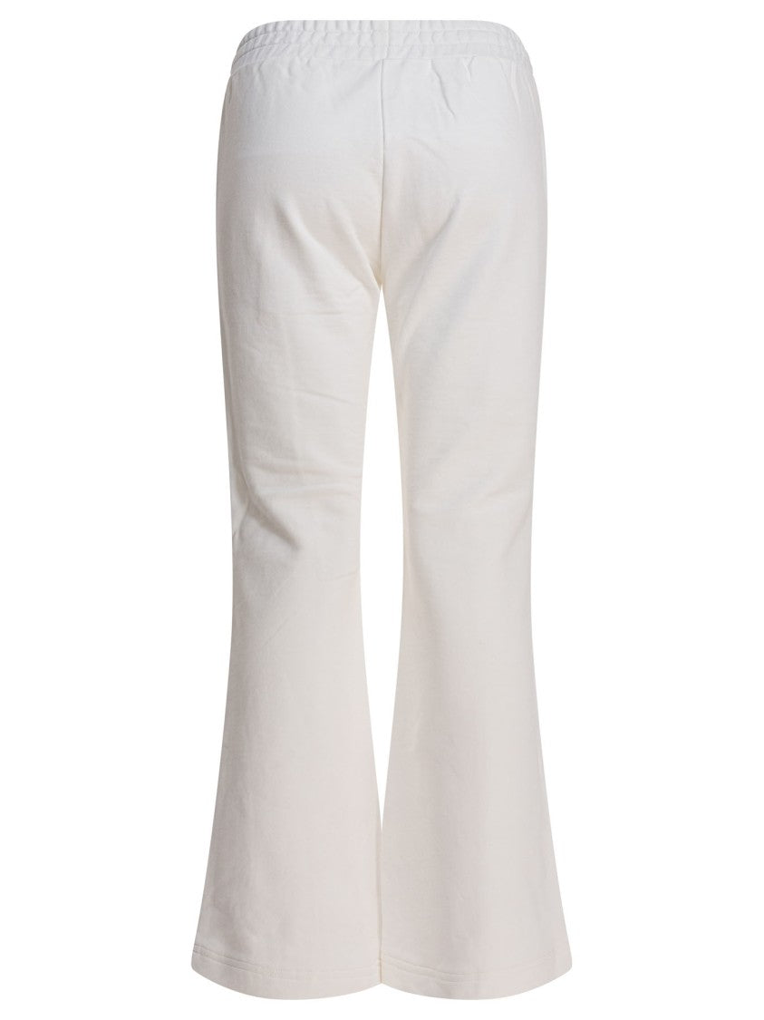 Pinko Flared Leg Trousers With High Waistband