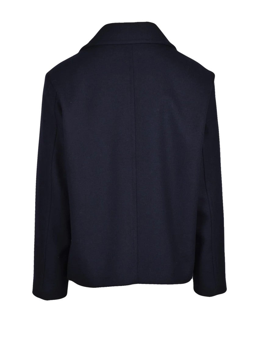 Jack & Jones Double-Breasted Peacoat With Tailored Silhouette