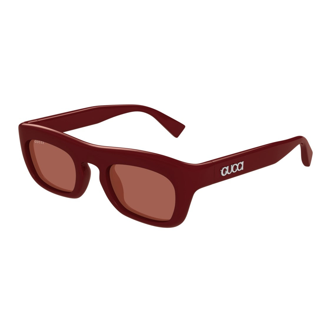 Gucci Gg1777s Bold Rectangular Frame Sunglasses