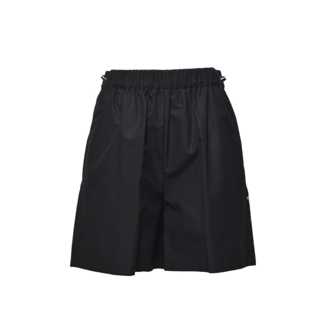 Max Mara Shorts Haway In Popeline Nero