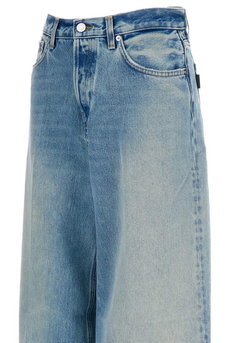 Haikure Light Blue Bethany Wide Leg Denim Jeans