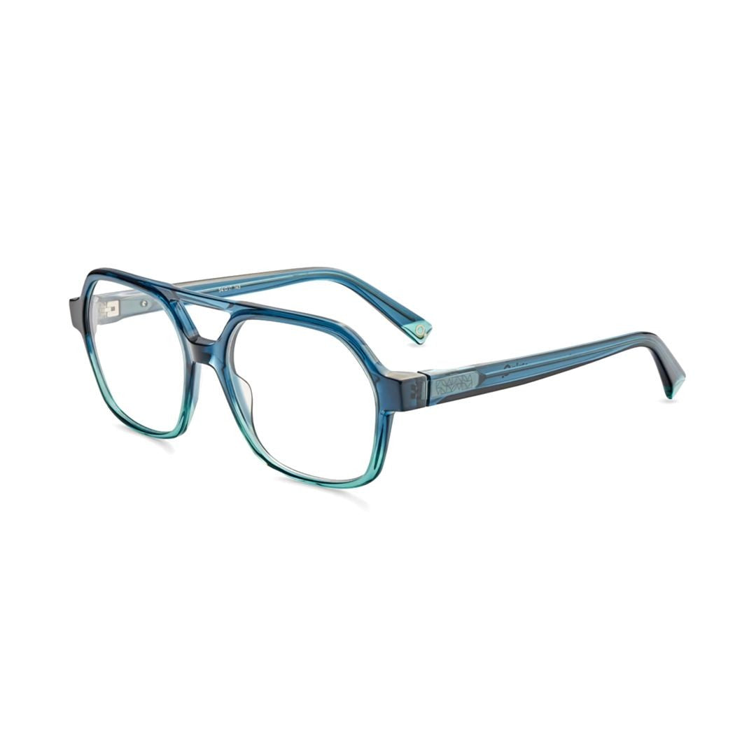 Etnia Barcelona Hype Bold Geometric Gradient Sunglasses With Double Bridge Design
