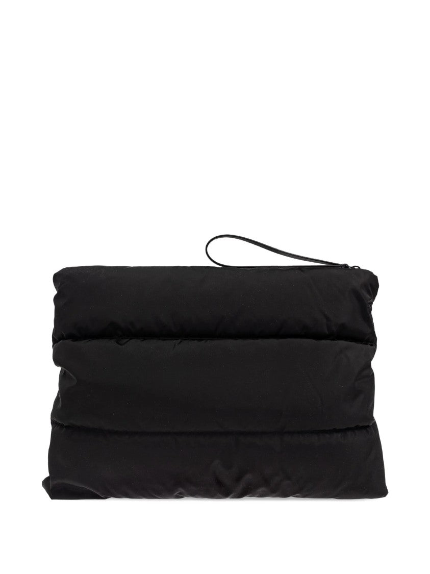 Moncler Black Caradoc Quilted Laptop Case