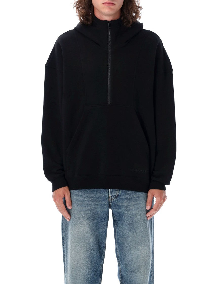Saint Laurent Hanorak Logo Fleece
