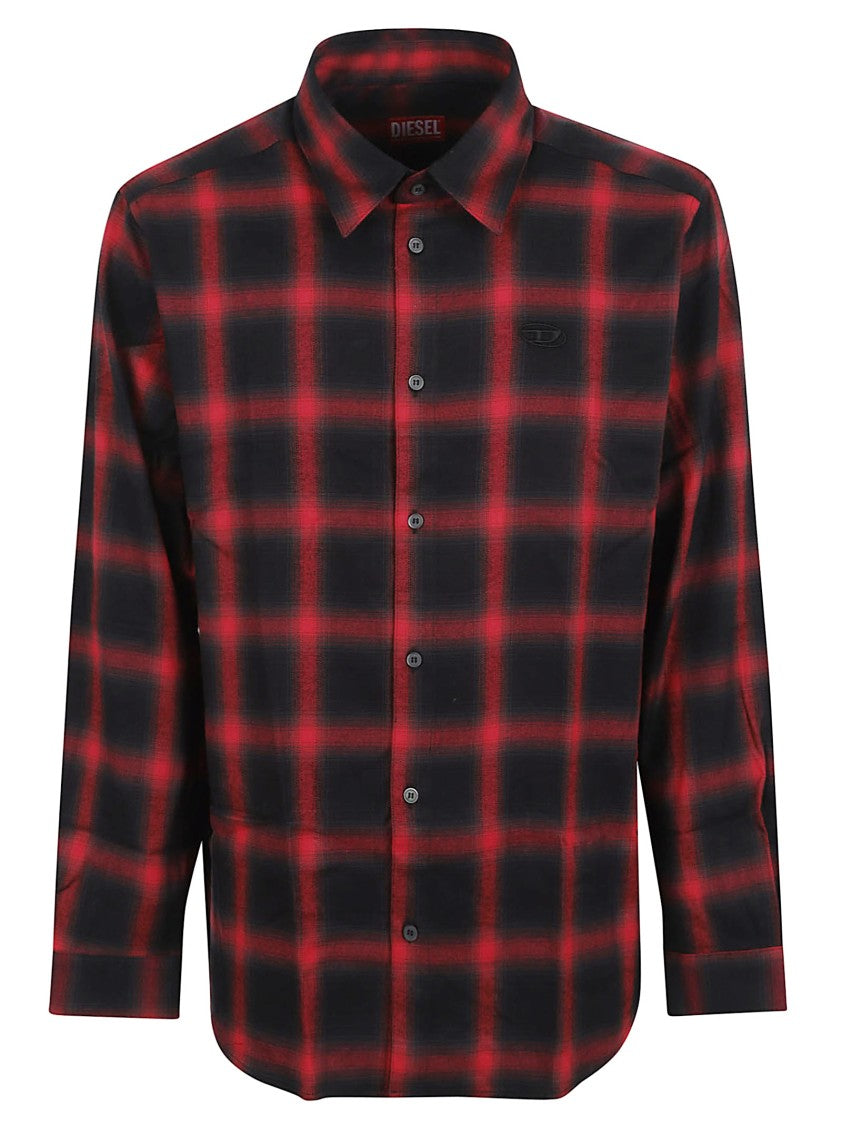 Diesel A18502.0Hgbt Cotton Blend Shirt