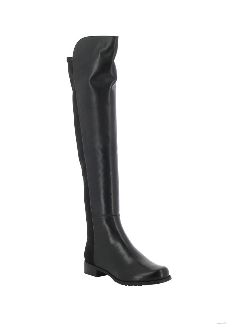 Stuart Weitzman Black Leather Boots