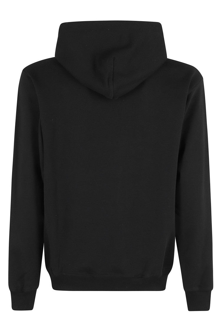 Drôle De Monsieur Black Le Hoodie Slogan Printed-Logo Cotton Hoodie