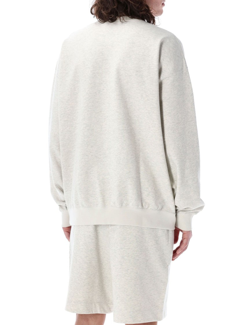 Y-3 French Terry Sweatshirt With Subtle Logo Detail