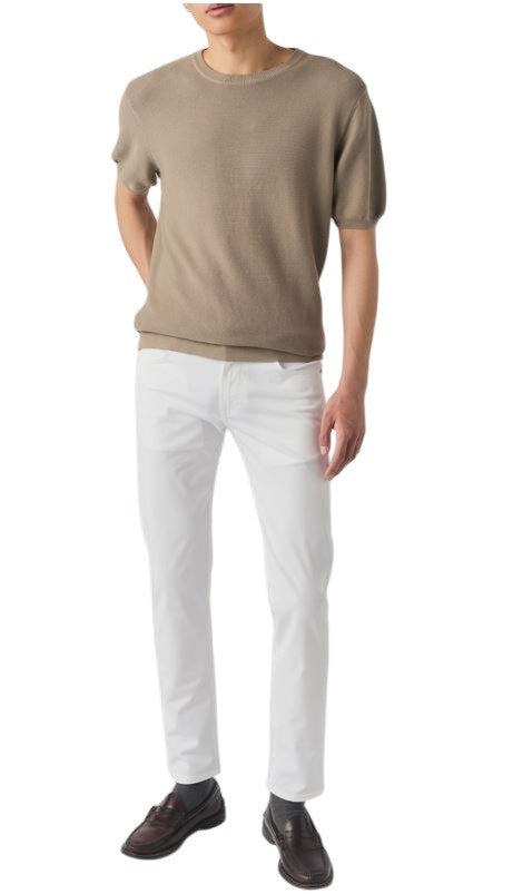 Roy Rogers White Slim-Fit Regular Waist Jeans