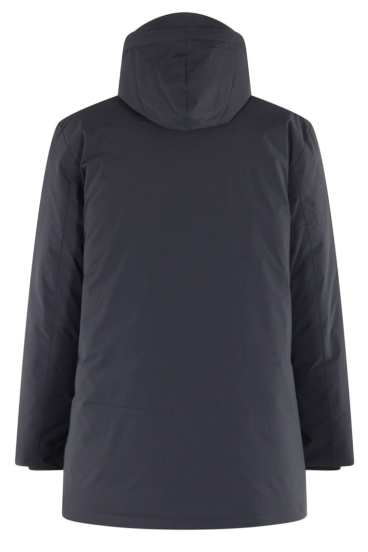 Save The Duck Transitional Black Jacket With Removable Panel
