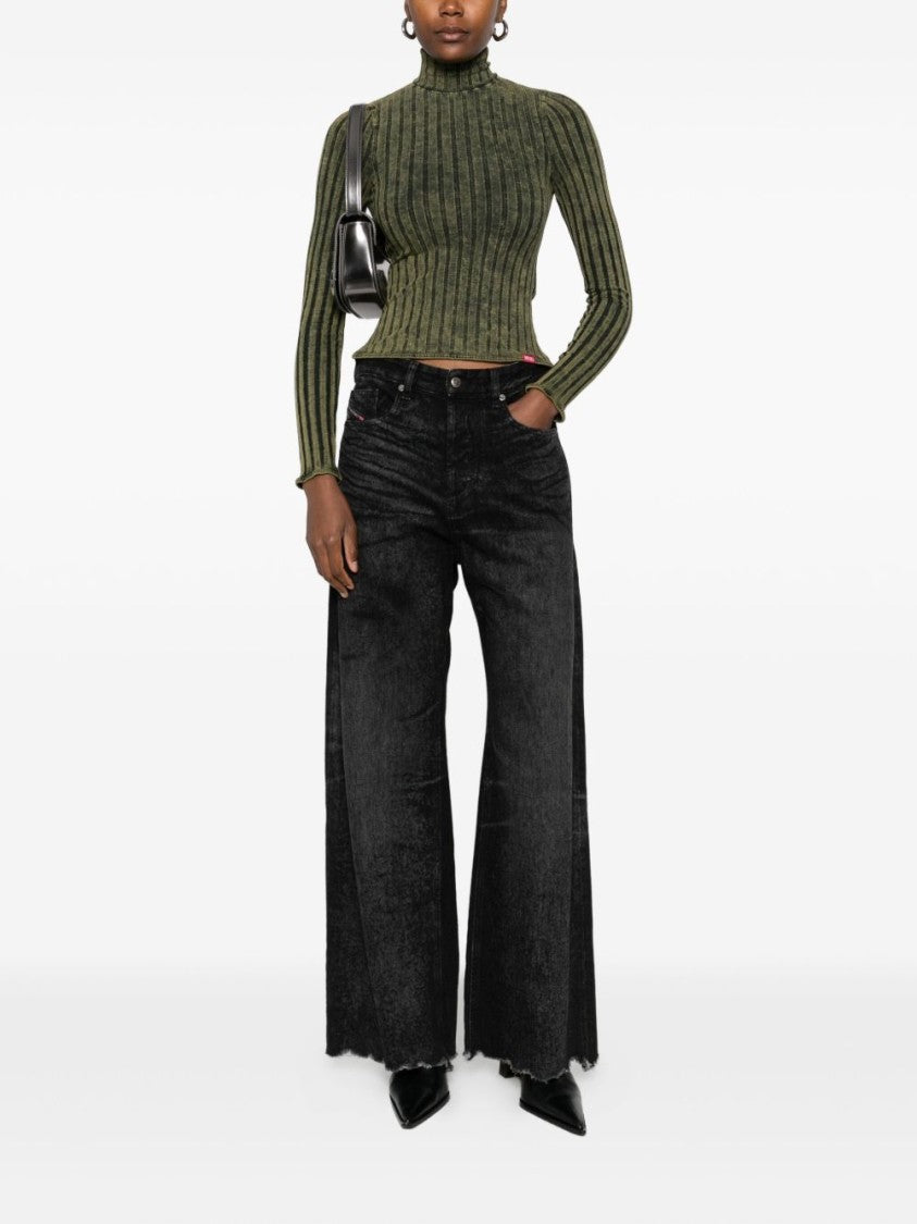 Diesel Classic Straight-Leg Jeans With Mid-Rise Waist