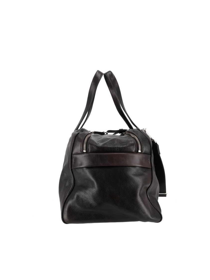 Claudio Orciani Black Large Lagoon Duffle Bag