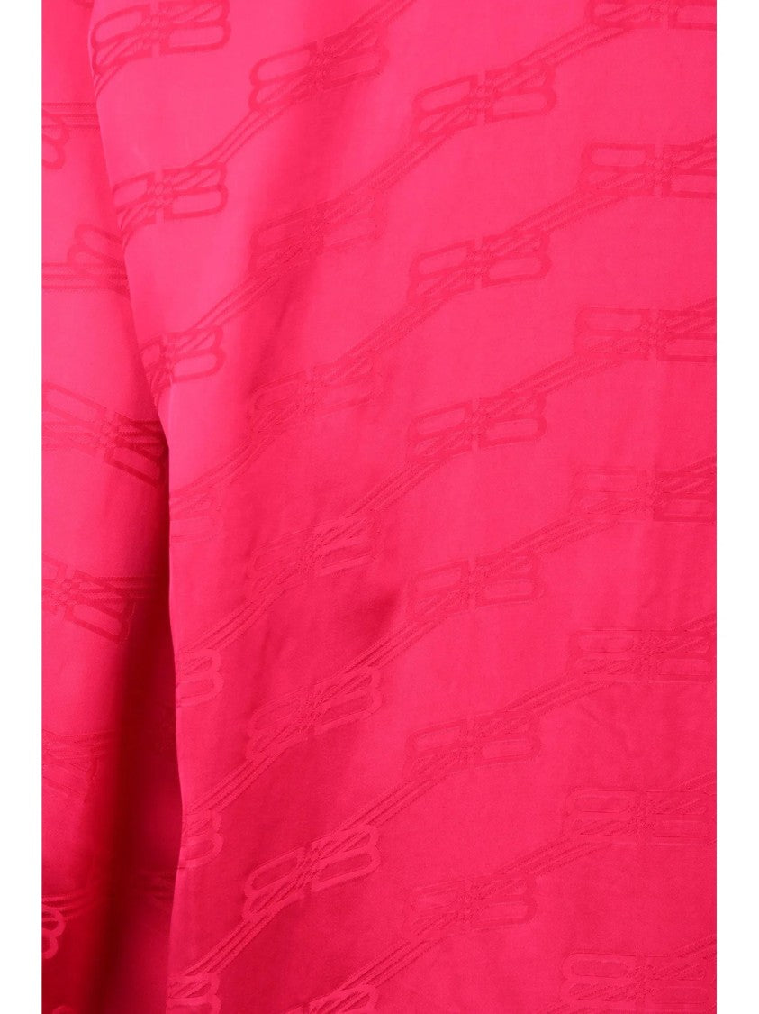 Balenciaga Oversize Shirt - Fuchsia