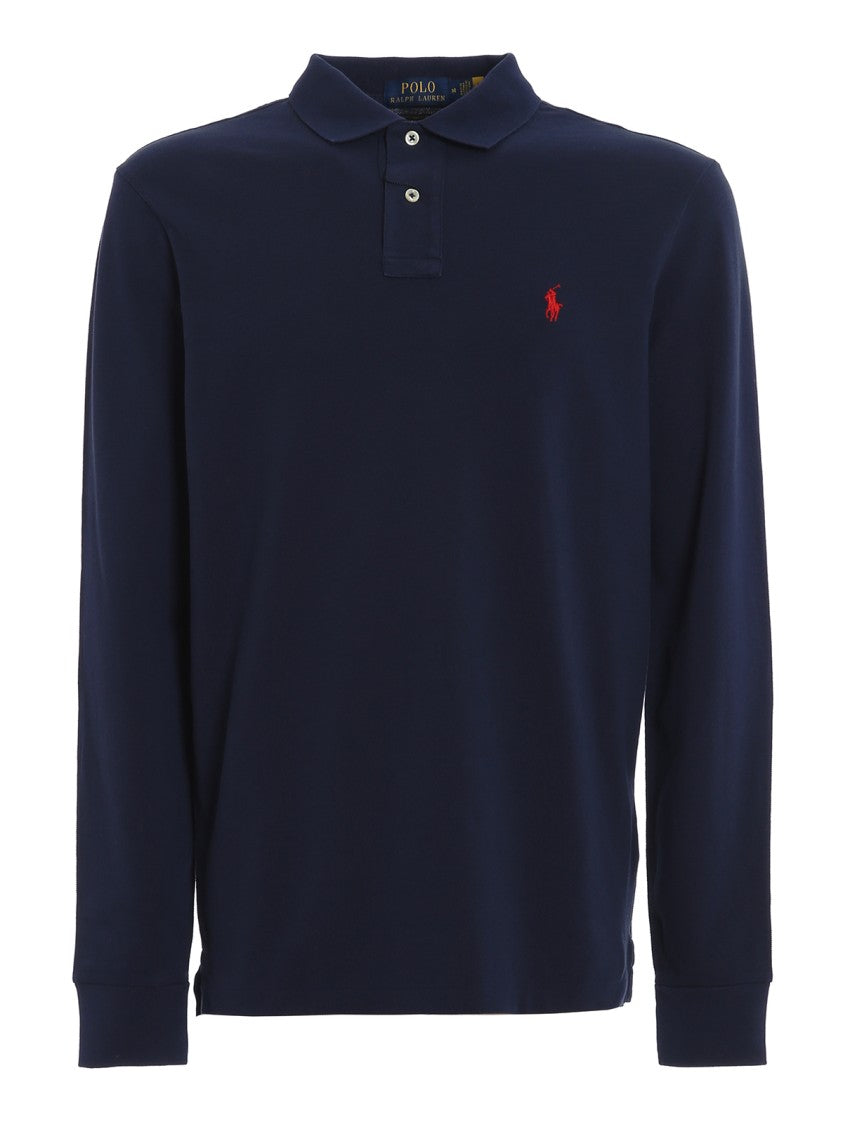 Polo Ralph Lauren Long-Sleeved Polo Shirt With Classic Collar